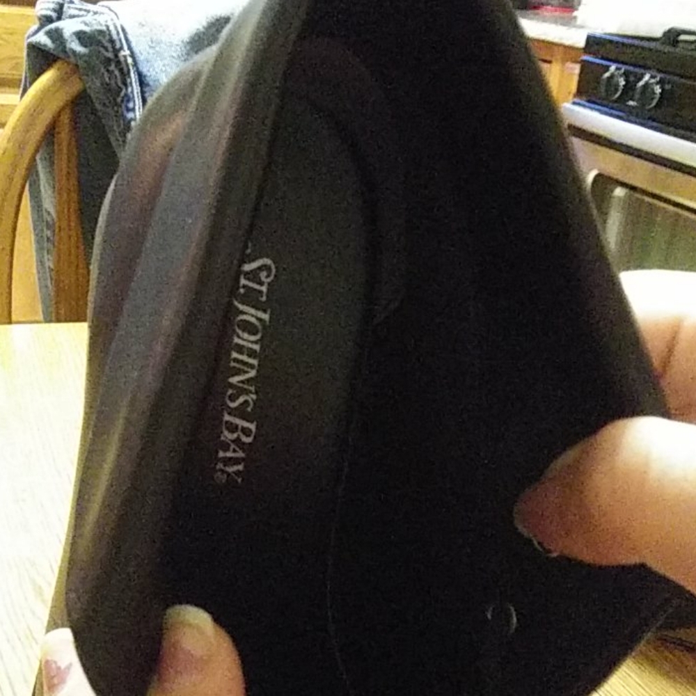 St. John's Bay leather ankle booties - Picture 4 of 5